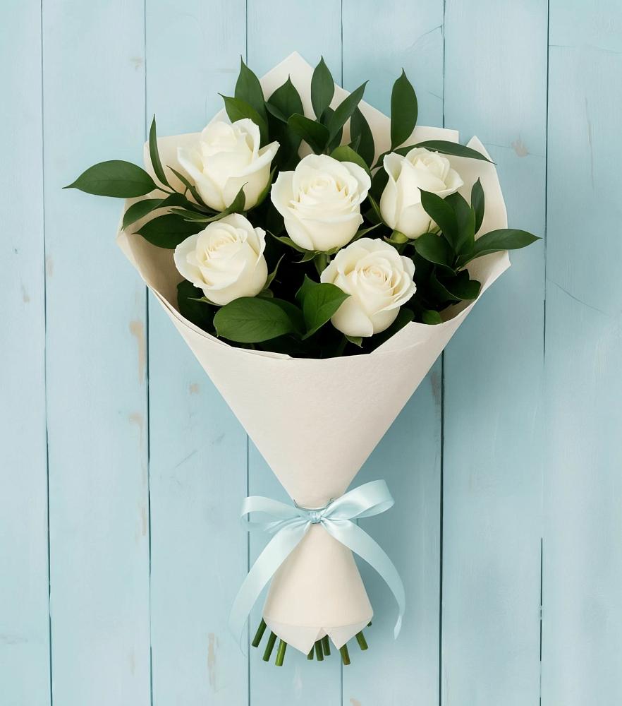 Букет цветов из: Розы в Облучье