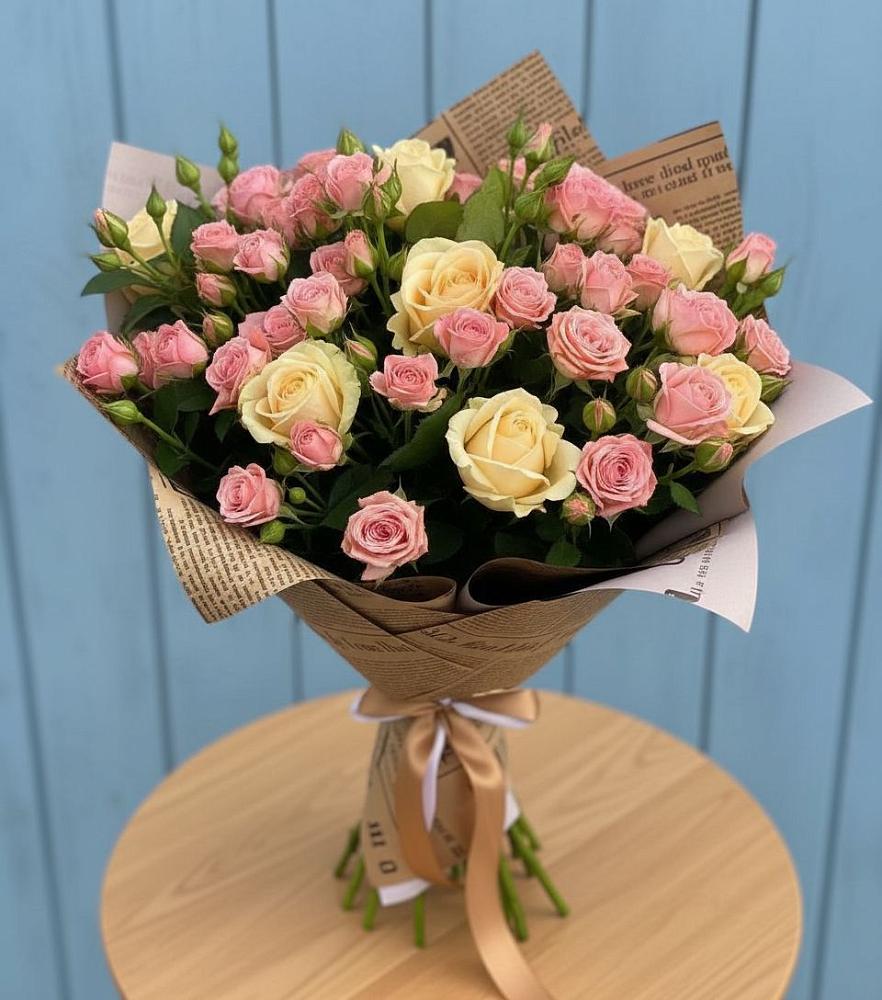 Букет варенье из роз в Облучье Букет цветов из: Розы в Облучье