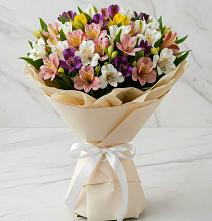 Букет цветов из:  Альстромерии #REPLACE_PRED# Облучье