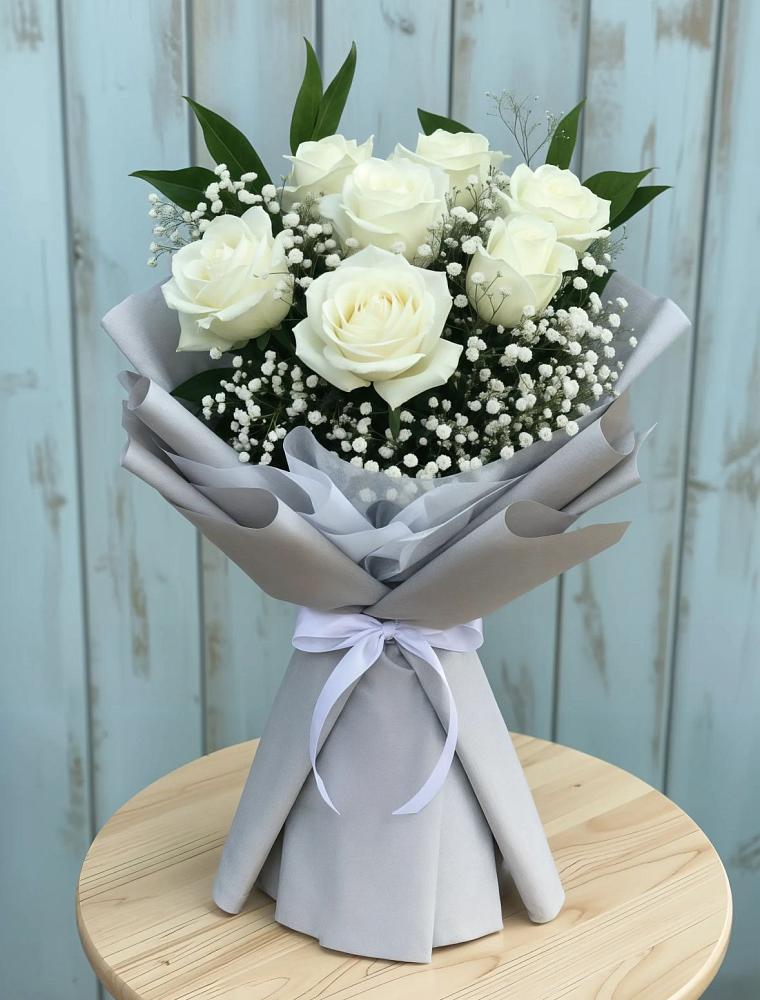 Букет цветов из: Розы в Облучье