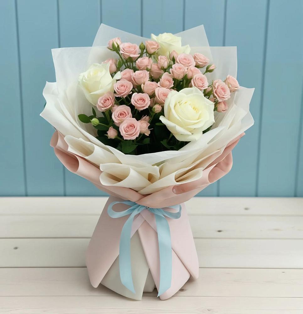 Букет цветов из: Розы в Облучье